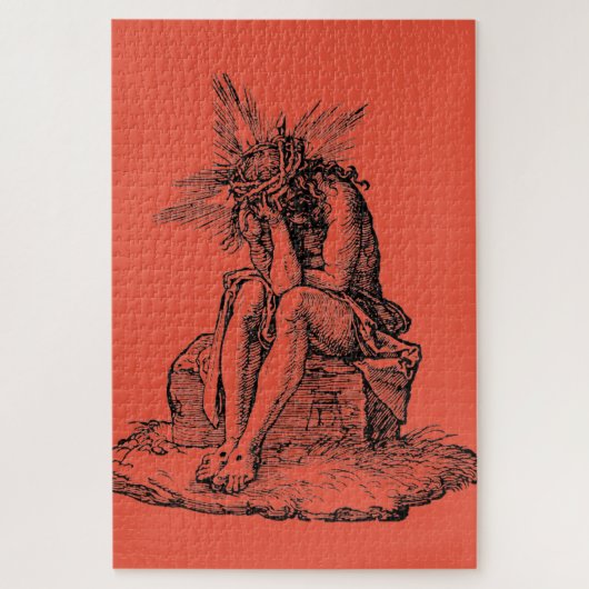 Oordeel van Jezus Christus Legpuzzel (Verticaal)