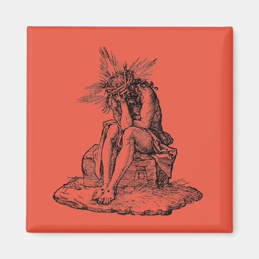 Oordeel van Jezus Christus Magneet (Voorkant)