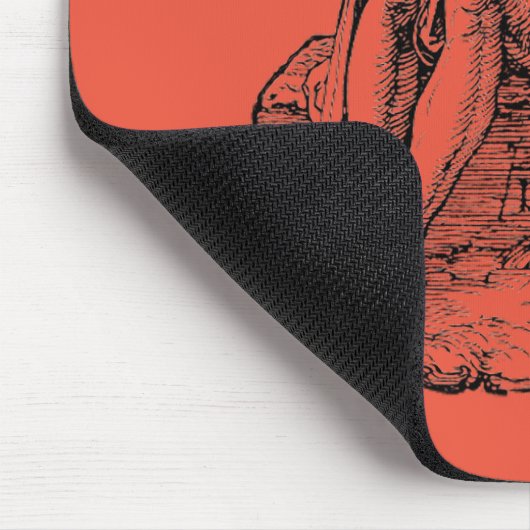 Oordeel van Jezus Christus Muismat (Hoek)