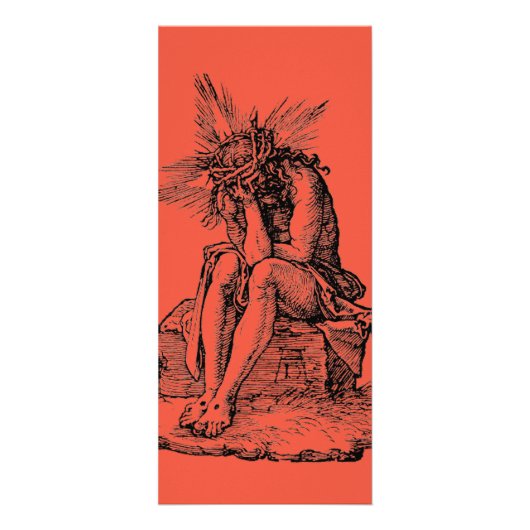 Oordeel van Jezus Christus Reclamekaart (Voorkant)