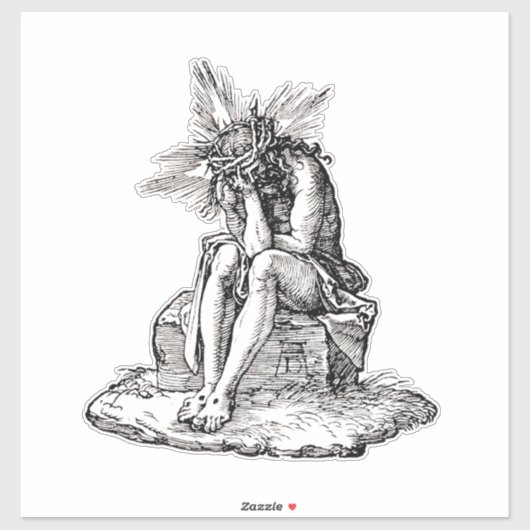 Oordeel van Jezus Christus Sticker (Vel)