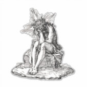 Oordeel van Jezus Christus Sticker (Voorkant)