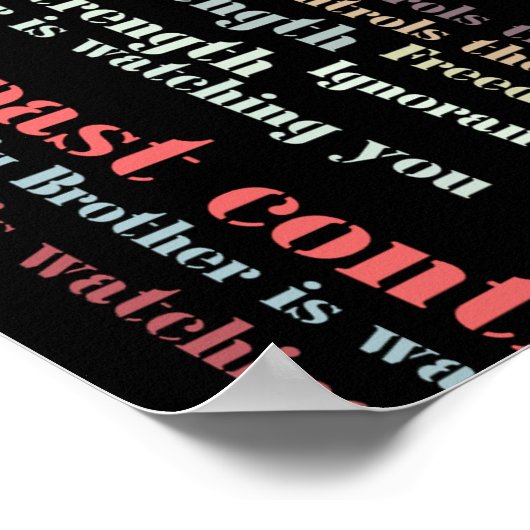 Oordeels Poster (Hoek)