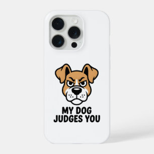 Oordelend Hondengezicht Vet Sarcastisch Citaat iPhone 15 Pro Case