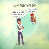 Oorlellen Valentijnsdag Raamsticker (Vel 3)