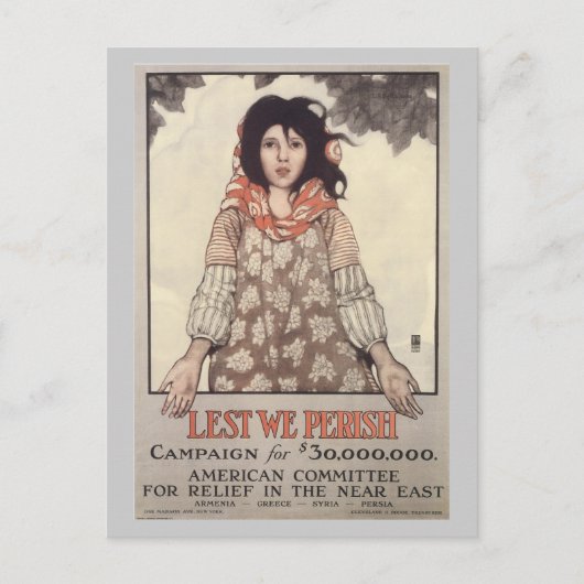 Oorlog Briefkaarten, VS - hulpverlening Briefkaart (Voorkant)