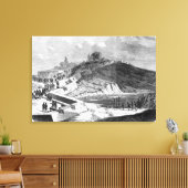 Oorlog der Duchies, Deense forten Canvas Afdruk (Insitu (Woonkamer))