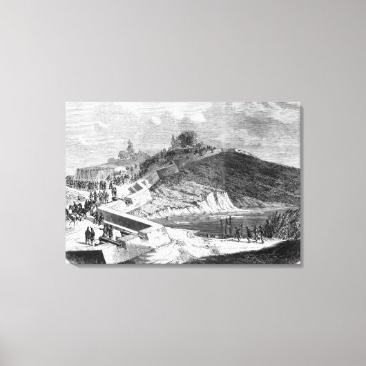 Oorlog der Duchies, Deense forten Canvas Afdruk (Voorkant)