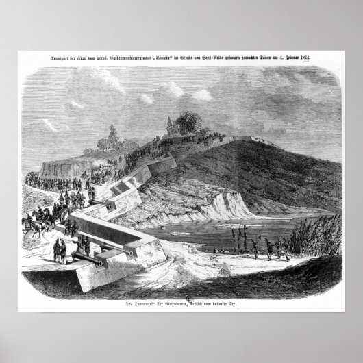 Oorlog der Duchies, Deense forten Poster (Voorkant)