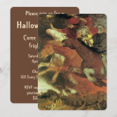 Oorlog door Arnold Bocklin, Oude Halloween Kaart (Voorkant / Achterkant)