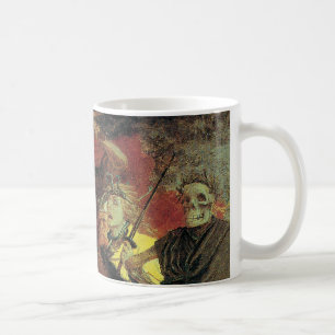 Oorlog door Arnold Böcklin, Vintage Symbolisme Kun Koffiemok