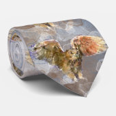 Oorlog Eagle in waterverf Stropdas (Opgerold)