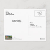 Oorlog Eagle Mill en Waterfall Dank u Briefkaart (Achterkant)