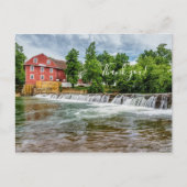 Oorlog Eagle Mill en Waterfall Dank u Briefkaart (Voorkant)