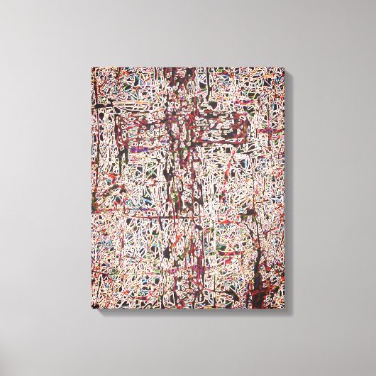 Oorlog en vrede canvas afdruk (Voorkant)