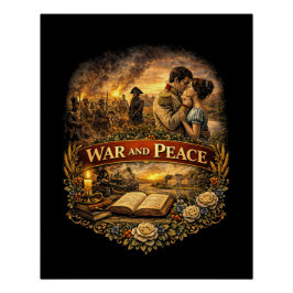 Oorlog en Vrede Perfect Poster
