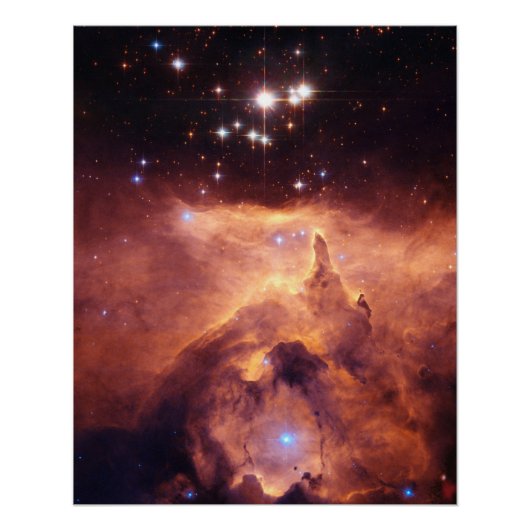 Oorlog- en Vredesnebula Poster (Voorkant)