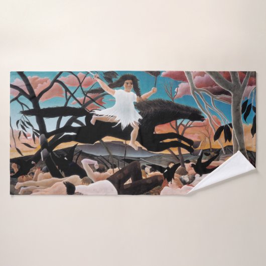 Oorlog, Henri Rousseau, 1894 Badhanddoek (Badhanddoek)