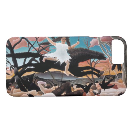 Oorlog, Henri Rousseau, 1894 Case-Mate iPhone Case (Achterkant (Horizontaal))