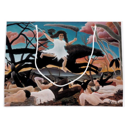 Oorlog, Henri Rousseau, 1894 Groot Cadeauzakje (Voorkant)