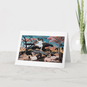 Oorlog, Henri Rousseau, 1894 Kaart