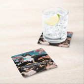 Oorlog, Henri Rousseau, 1894 Kartonnen Onderzetters (Insitu)