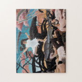 Oorlog, Henri Rousseau, 1894 Legpuzzel (Verticaal)