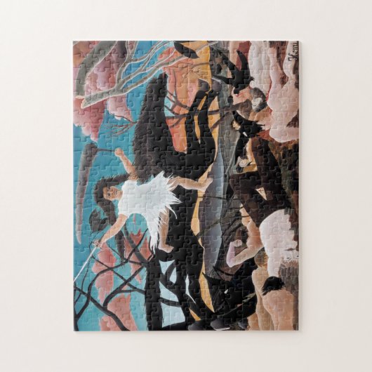 Oorlog, Henri Rousseau, 1894 Legpuzzel (Verticaal)