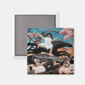 Oorlog, Henri Rousseau, 1894 Magneet (Voorkant / Achterkant)