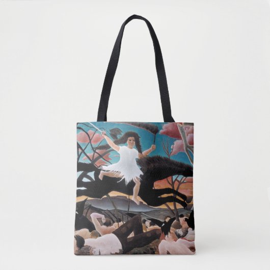 Oorlog, Henri Rousseau, 1894 Tote Bag (Voorkant)