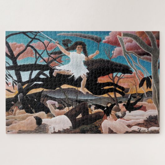 Oorlog Henri Rousseau Legpuzzel (Horizontaal)