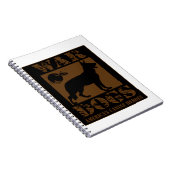 Oorlog-Honden-Kunstwerk Notitieboek (Rechterzijde)