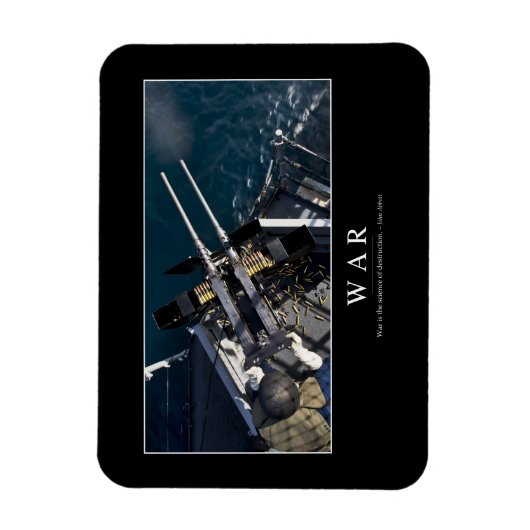 Oorlog: Inspirerend prijsopgave 3 Magneet (Verticaal)