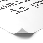 Oorlog is de grootste plaag - tegenoorlogse prijso poster (Hoek)