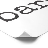 Oorlog is de zaak van de barbaren - anti-oorlogspr poster (Hoek)