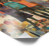 Oorlog is niet gezond voor kinderen citeren foto afdruk (Hoek)