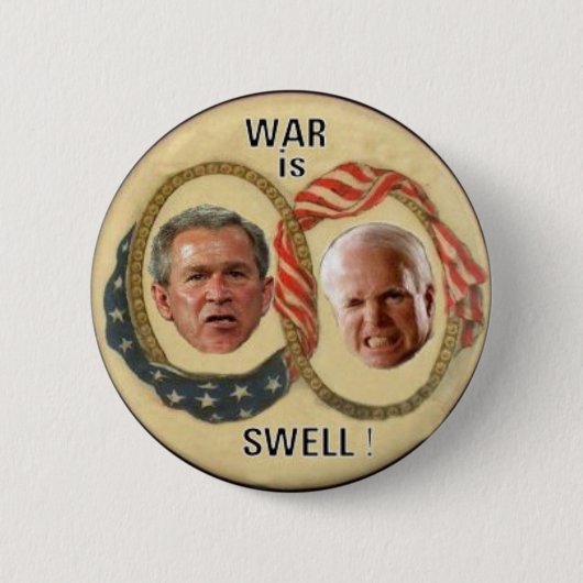 Oorlog is Swell-Button Ronde Button 5,7 Cm (Voorkant)