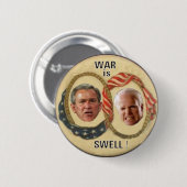 Oorlog is Swell-Button Ronde Button 5,7 Cm (Voorkant /achterkant)