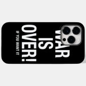 Oorlog is voorbij Case-Mate iPhone case (Achterkant (horizontaal))