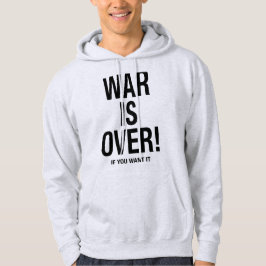 Oorlog is voorbij hoodie