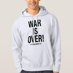 Oorlog is voorbij hoodie