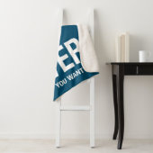 Oorlog is voorbij sherpa deken (In situ)