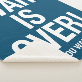 Oorlog is voorbij sherpa deken