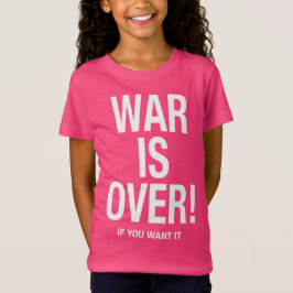 Oorlog is voorbij t-shirt