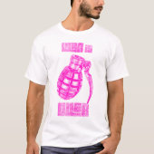 Oorlog is voorbij t-shirt (Voorkant)