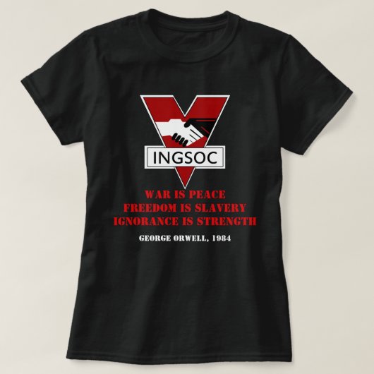 Oorlog is Vrede T-Shirt (Design voorkant)