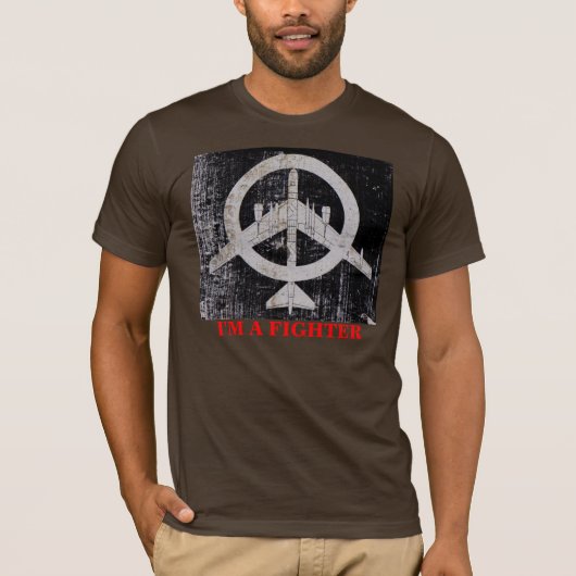 oorlog niet vrede t-shirt (Voorkant)