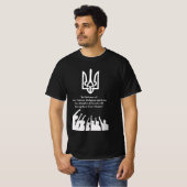 Oorlog Oekraïne Solidariteit  T-shirt (Voorkant volledig)