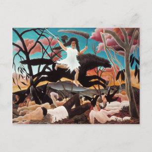 Oorlog of de Ride van Discord, Henri Rousseau Briefkaart
