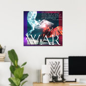 Oorlog Poster (Thuiskantoor)